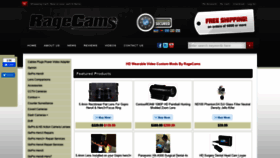 What Ragecams.com website looked like in 2020 (3 years ago)
