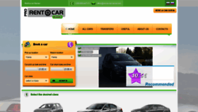 What Rent-a-car-varna.com website looked like in 2020 (3 years ago)