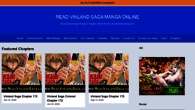 What Readvinlandsaga.com website looked like in 2020 (3 years ago)
