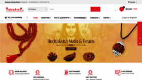What Rudradivine.com website looked like in 2020 (3 years ago)