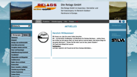 What Relags.de website looked like in 2020 (3 years ago)