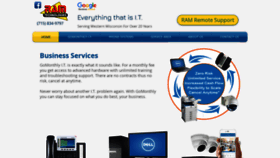 What Ramtechnologies.net website looked like in 2020 (5 years ago)