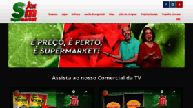 What Redesupermarket.com.br website looked like in 2020 (3 years ago)