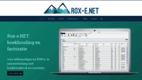 What Rox-e.net website looked like in 2020 (3 years ago)