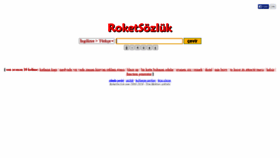 What Roketsozluk.com website looked like in 2020 (3 years ago)
