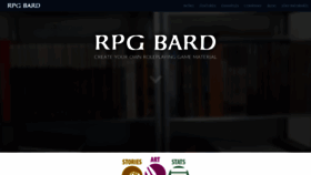 What Rpgbard.com website looked like in 2020 (4 years ago)