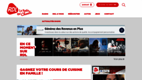 What Rdlradio.fr website looked like in 2020 (3 years ago)