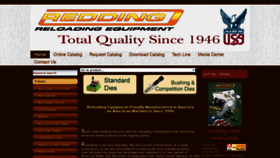 What Redding-reloading.com website looked like in 2020 (3 years ago)