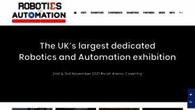 What Roboticsandautomation.co.uk website looked like in 2020 (3 years ago)