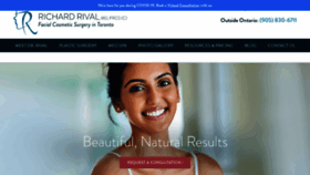 What Rivalcosmeticsurgery.com website looked like in 2020 (3 years ago)