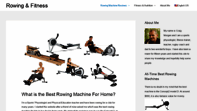 What Rowing-machine-review.com website looked like in 2020 (3 years ago)