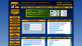 What Replacementparts.com website looked like in 2020 (3 years ago)