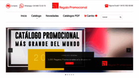What Regalopromocional.com website looked like in 2020 (3 years ago)