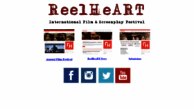 What Reelheart.com website looked like in 2020 (3 years ago)