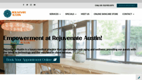 What Rejuvenateaustin.com website looked like in 2020 (3 years ago)