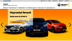 What Renault.jaszpol.pl website looked like in 2020 (3 years ago)