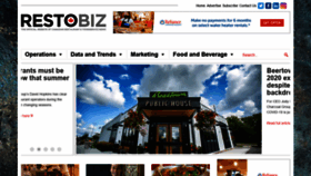 What Restobiz.ca website looked like in 2020 (3 years ago)
