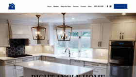 What Rightanglehomerepair.com website looked like in 2020 (3 years ago)