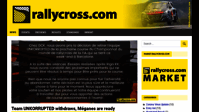 What Rallycross.com website looked like in 2020 (3 years ago)