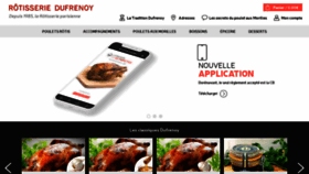 What Rotisserie-dufrenoy.fr website looked like in 2020 (3 years ago)