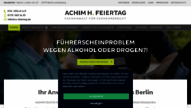 What Ra-feiertag.de website looked like in 2020 (3 years ago)