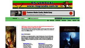 What Riogrande.com.br website looked like in 2020 (3 years ago)
