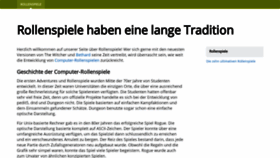 What Rollenspiel-topliste.de website looked like in 2020 (3 years ago)