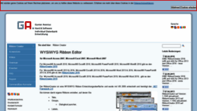 What Ribboncreator.de website looked like in 2020 (3 years ago)