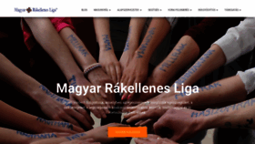 What Rakliga.hu website looked like in 2020 (3 years ago)