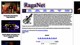 What Raganet.com website looked like in 2020 (3 years ago)