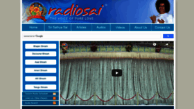 What Radiosai.org website looked like in 2020 (5 years ago)