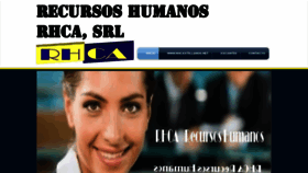 What Rhcarecursoshumanos.com website looked like in 2020 (3 years ago)