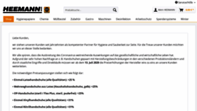 What Reinigungsbedarf-grosshandel.de website looked like in 2020 (3 years ago)