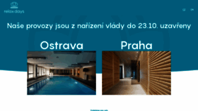 What Relaxdays.cz website looked like in 2020 (3 years ago)