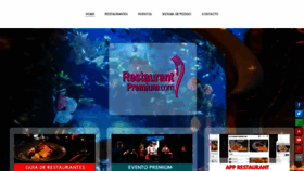 What Restaurantpremium.com website looked like in 2020 (3 years ago)
