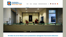 What Radiologie-saar.net website looked like in 2020 (3 years ago)