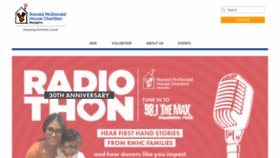What Rmhc-memphis.org website looked like in 2020 (3 years ago)