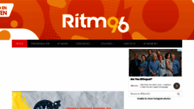What Ritmo96.com website looked like in 2020 (3 years ago)