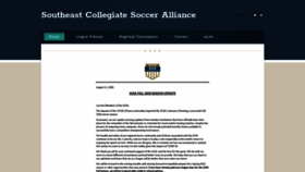 What Region2soccer.org website looked like in 2020 (3 years ago)