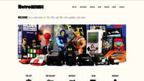 What Retromash.com website looked like in 2020 (3 years ago)
