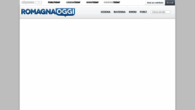 What Romagnaoggi.it website looked like in 2020 (3 years ago)