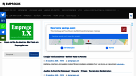 What Rjempregos.net website looked like in 2020 (3 years ago)
