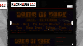 What Rockhouse-bar.at website looked like in 2020 (3 years ago)