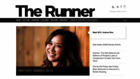 What Runnermag.ca website looked like in 2020 (3 years ago)