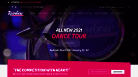 What Rainbowdance.com website looked like in 2020 (3 years ago)