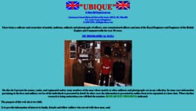 What Reubique.com website looked like in 2020 (3 years ago)