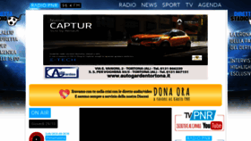 What Radiopnr.it website looked like in 2020 (4 years ago)