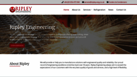 What Ripley-eng.co.uk website looked like in 2020 (3 years ago)