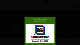What Robatech.com website looked like in 2020 (3 years ago)