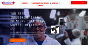 What Resservices.ca website looked like in 2020 (5 years ago)